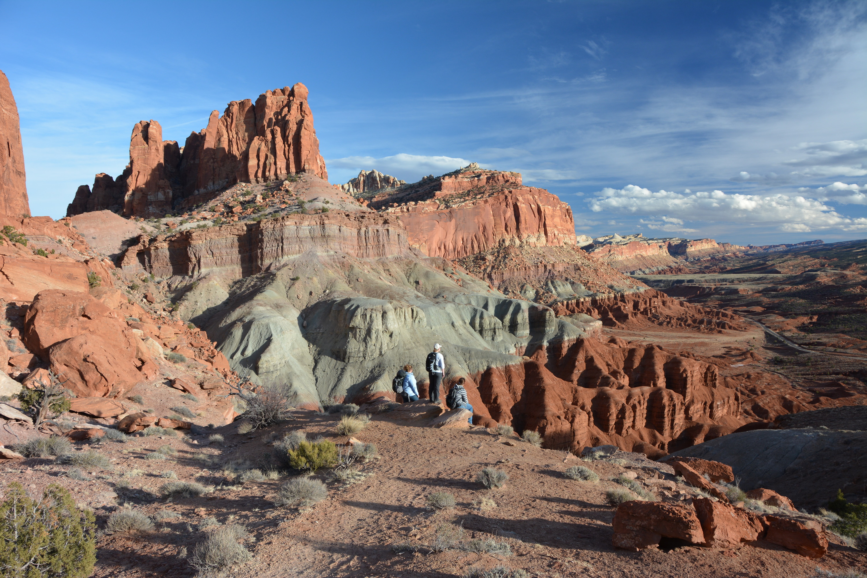 Guided hiking experience in Capitol Reef