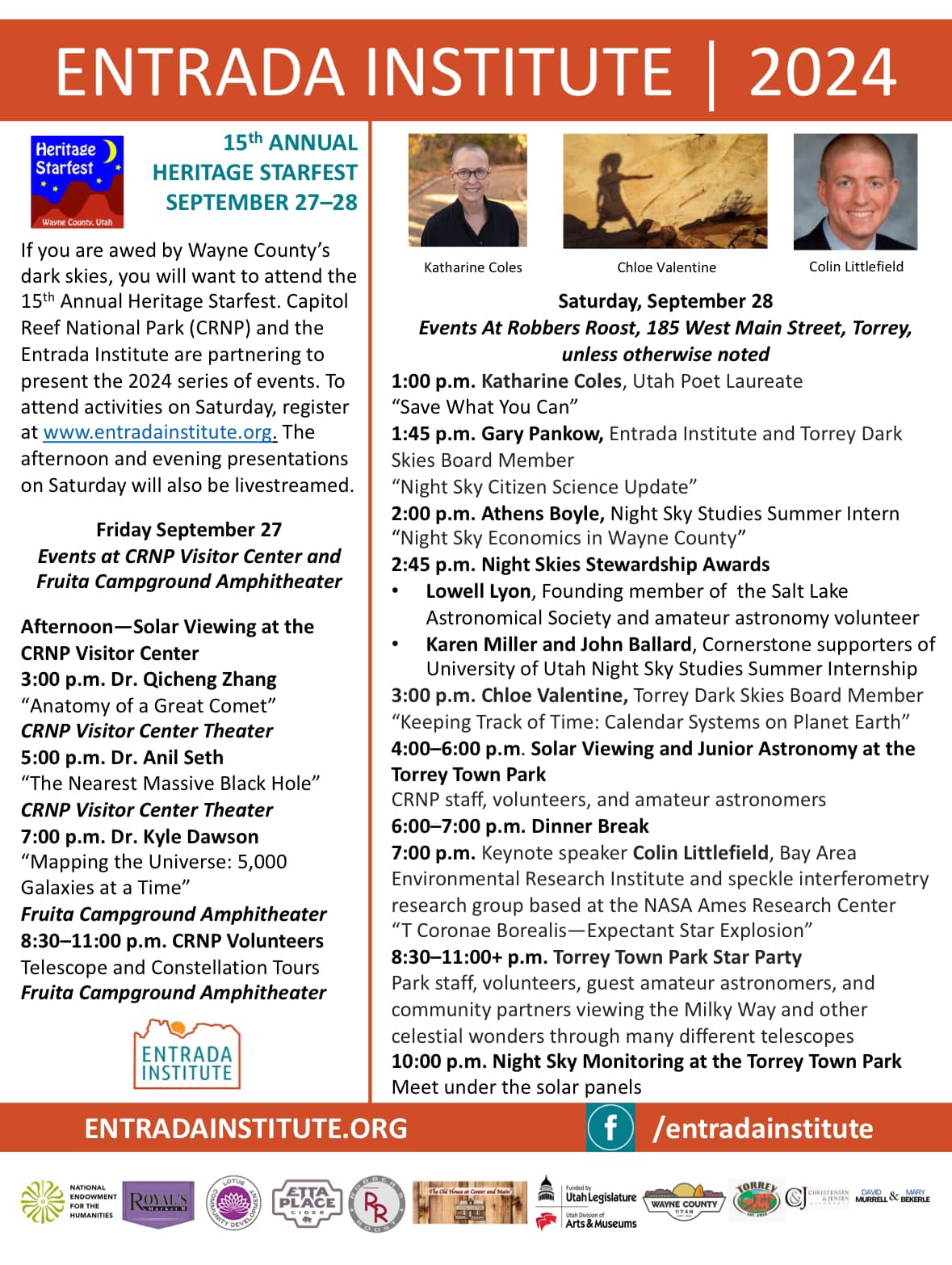 Heritage StarFest event with telescopes and stargazers